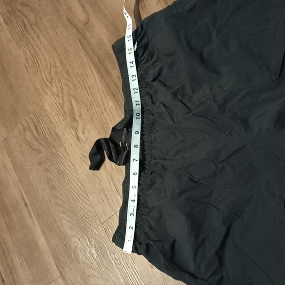 Adidas Black Sporty Track Windbreaker Jogger Belted Pants A28 - Picture 4 of 8